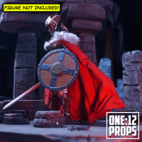 Image 2 of Custom Wired Cape and Wired Loincloth for Mythic Legions Freyja v1