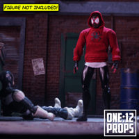 Image 2 of Custom Hoodie for ML and Mafex Miles Morales Spider-Man