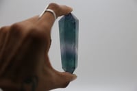 Image 3 of MASSIVE BLUE FLUORITE WANDS - THE  GENIUS -  SQUARED (DOUBLE TERMINATED)