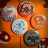 **LAST CHANCE!** "TEAM" Cryptid & Creature 2.25" Buttons