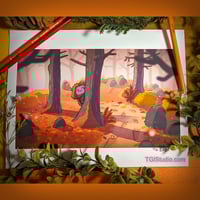 Image 1 of Print - Bigfoot Woods 8.5x11