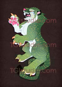 Image 2 of Print - Celtic Tiger 5"x7"
