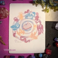 Image 1 of Print - Familiars 5"x7" White BG