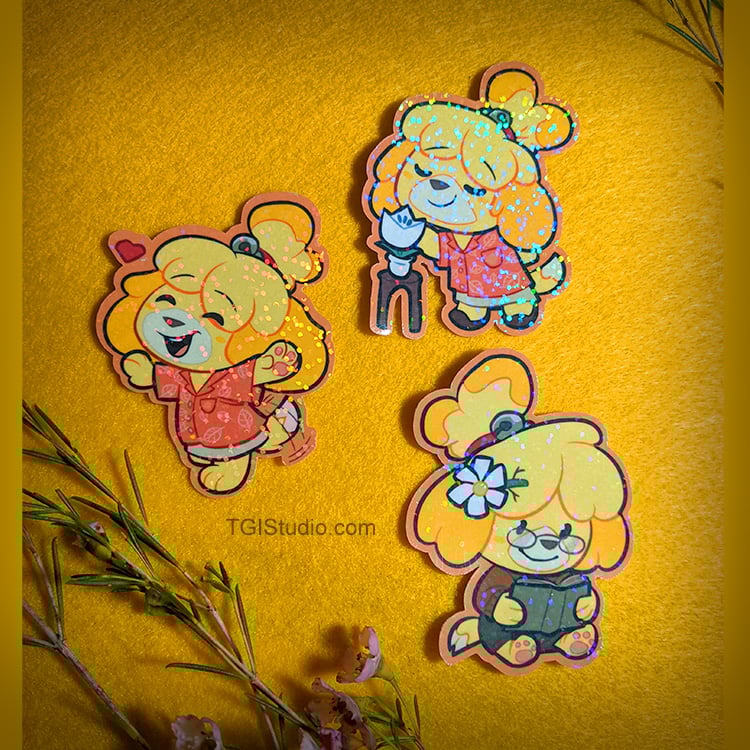 Sparkle Stickers - Isabelle