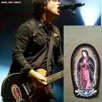 Image 1 of Billie Joe sticker The Virgin Mary Gibson Les Paul Junior decal + logo Green Day FREE GIFT! 