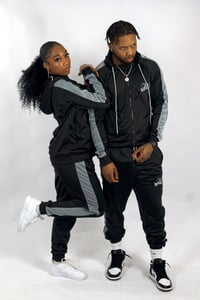 Image 3 of  Elephant ZipTracksuit - Black/Grey 