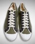 VEGANCRAFT canvas + leather trainer sneaker shoes made in Slovakia  Image 3
