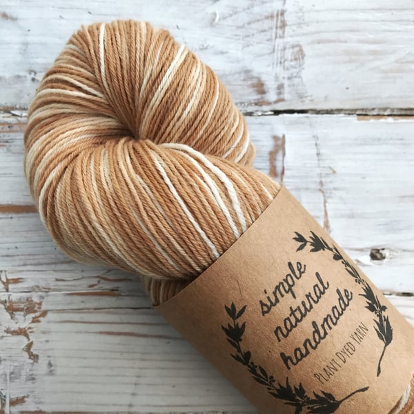 Image of Plum Bark BFL Sock/4ply