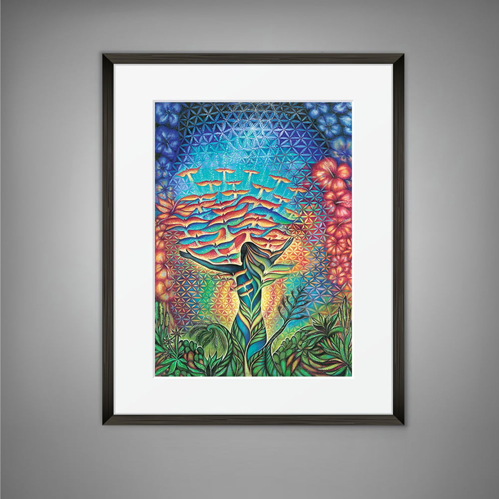 Image of “Heart Song” A3 giclee paper print