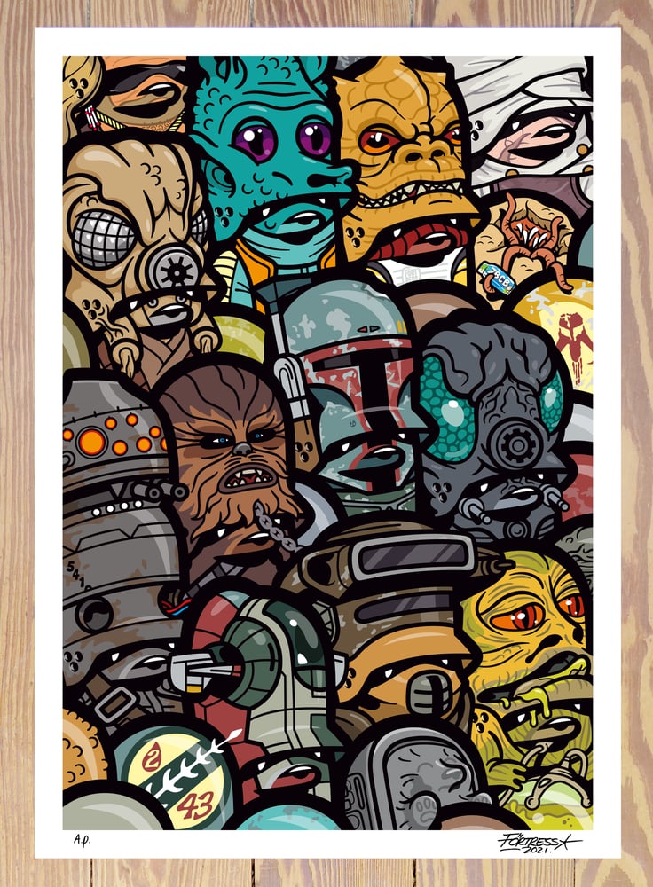 Image of The Bounty Hunter Tales / A.P. print