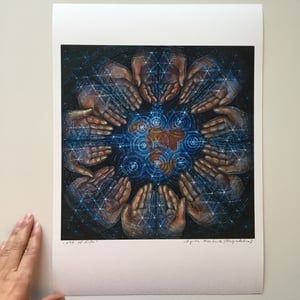 Image of WEB OF LIFE giclee paper print