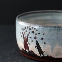 Image 2 of MADE TO ORDER Autumn Leaves Cereal Bowl