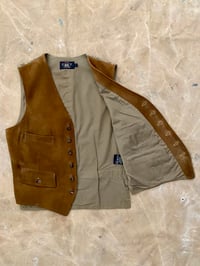 Image 2 of RRL DEERSKIN IRISH COUNTRY VEST