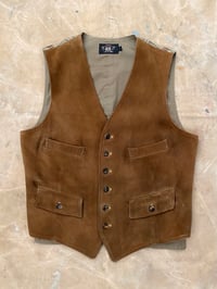 Image 1 of RRL DEERSKIN IRISH COUNTRY VEST