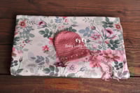 Image 2 of Rose floral newborn set