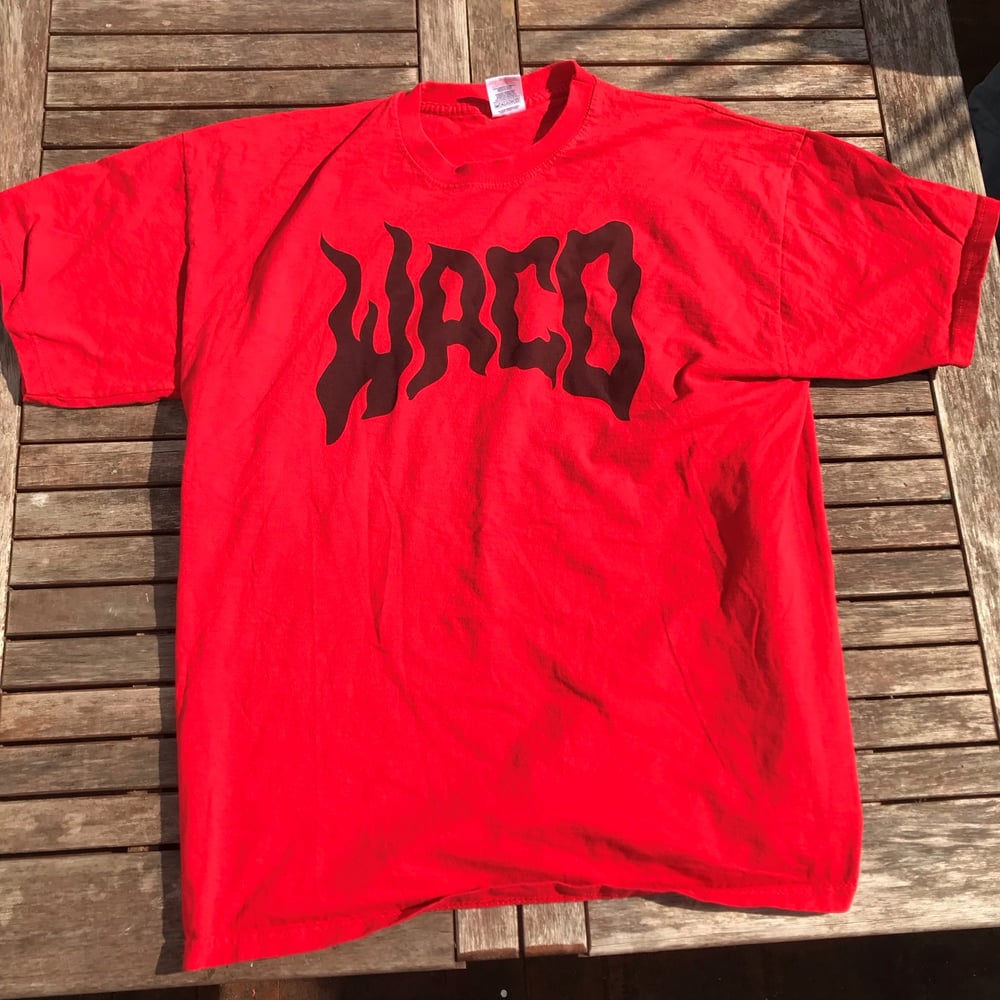 WACO BOLD T shirt ♻️ (RED)