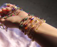 Image 1 of Crystal Clear Bracelet Stack