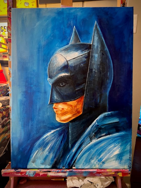 Image of Batman In Blue