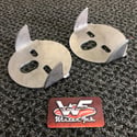 Rear Upper Bag Brackets - Tube - Pair