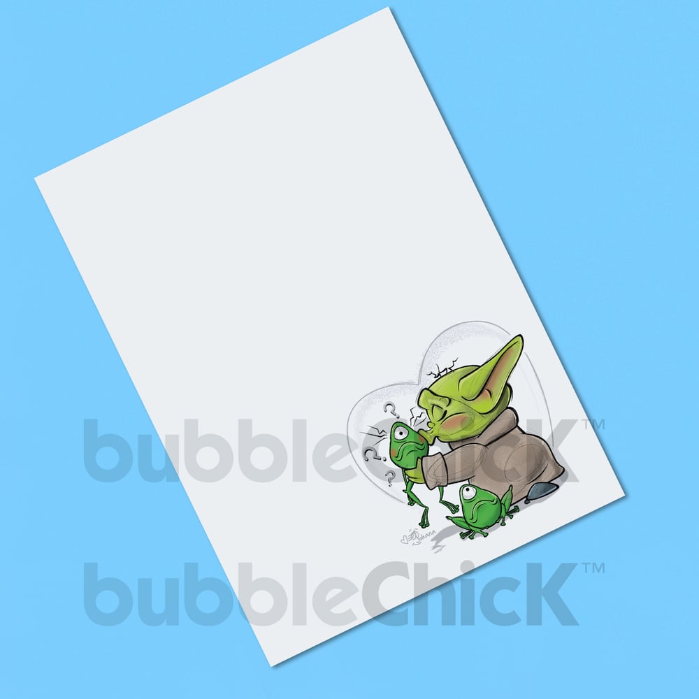 Image of Frog Kiss & Yoda Mick Star Wars Inspired Notepads