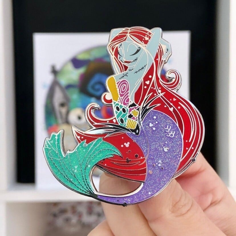 Image of Sally Mermaid Pin