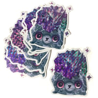 Image 2 of GemmyDoodles - SHIM SHIM special limited shimmering prismatic sticker! 