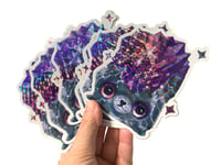 Image 3 of GemmyDoodles - SHIM SHIM special limited shimmering prismatic sticker! 