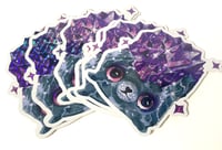 Image 4 of GemmyDoodles - SHIM SHIM special limited shimmering prismatic sticker! 