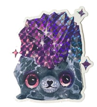 Image 1 of GemmyDoodles - SHIM SHIM special limited shimmering prismatic sticker! 