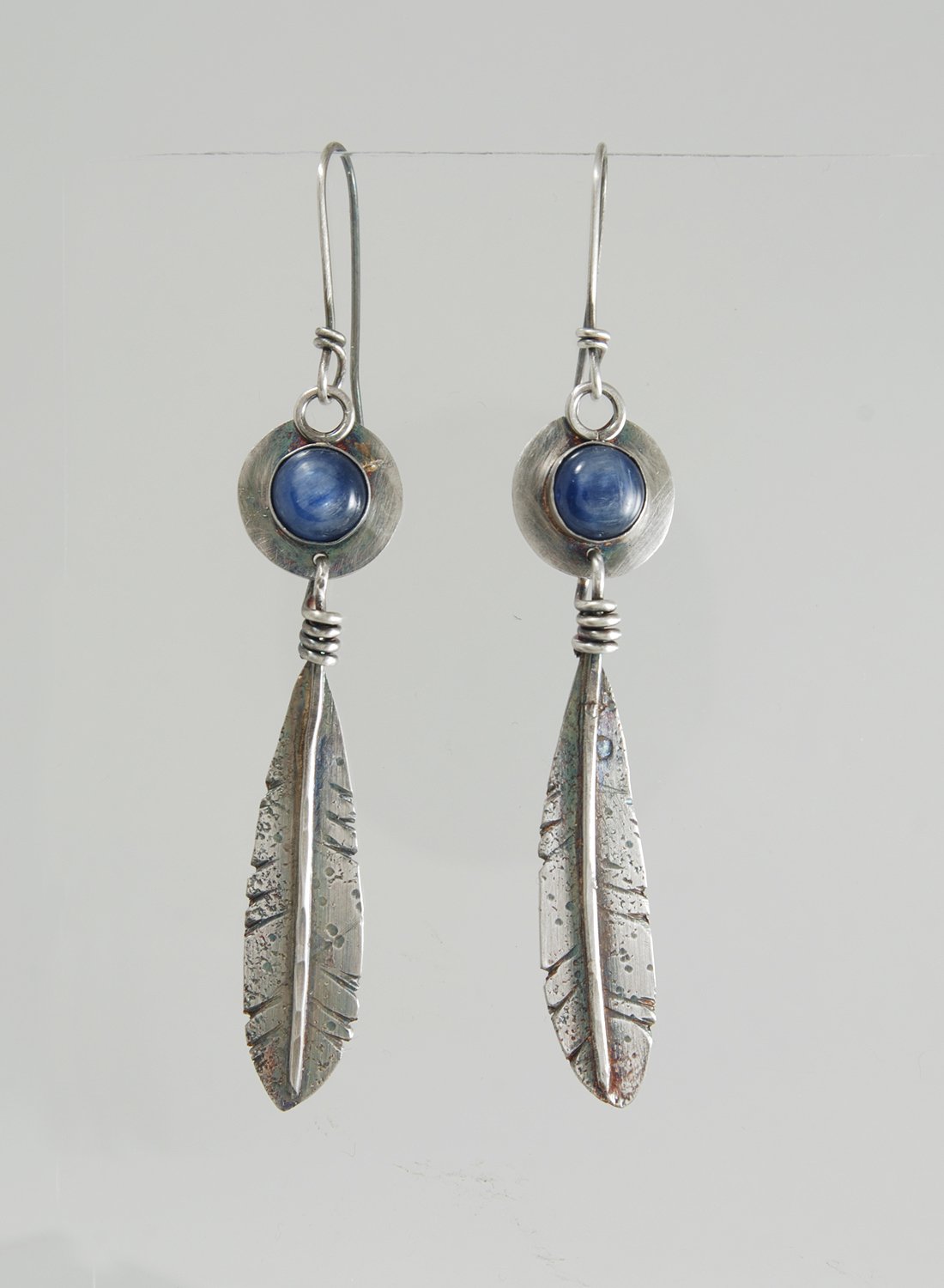 Image of Kyanite & Sterling Feather