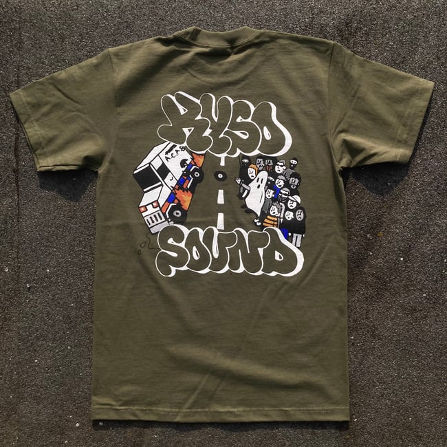 KYSO SOUND x TIME | Belfast T-Shirt Khaki