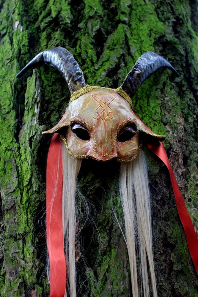 Sabbatic goat mask 2 / Wyrdwerks