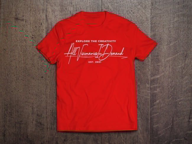 Signature Tee in Red