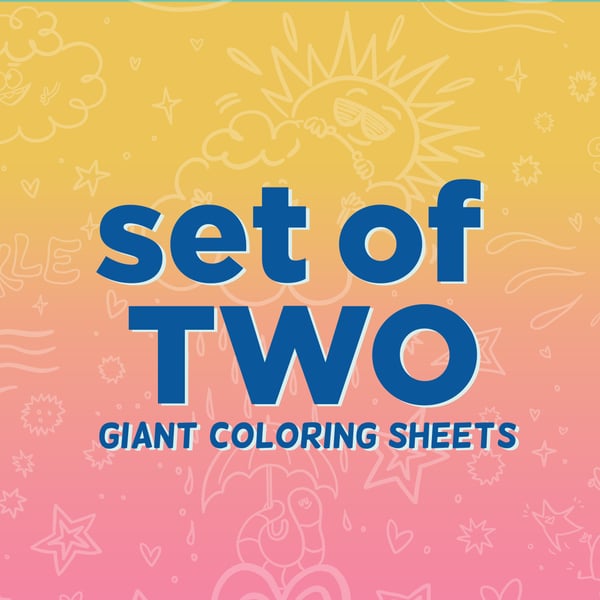 Image of Set of 2 coloring sheets!