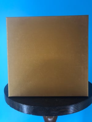 Image of Burlington Recording 1/4" x 7" Heavy Duty GOLD Trident Metal Reel in Gold Box - Round Windows