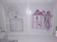 Image 2 of BEAUTIFUL PINK SET OF FASHION PRINTS 