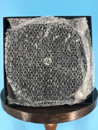 Image 3 of Burlington Recording 1/4" x 7" Heavy Duty BLACK Trident Metal Reel in Black Box - 8 Spike Windows