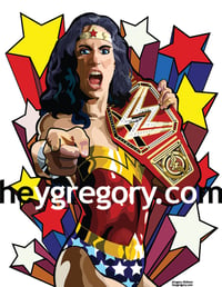 Wonder Woman WWF Champ