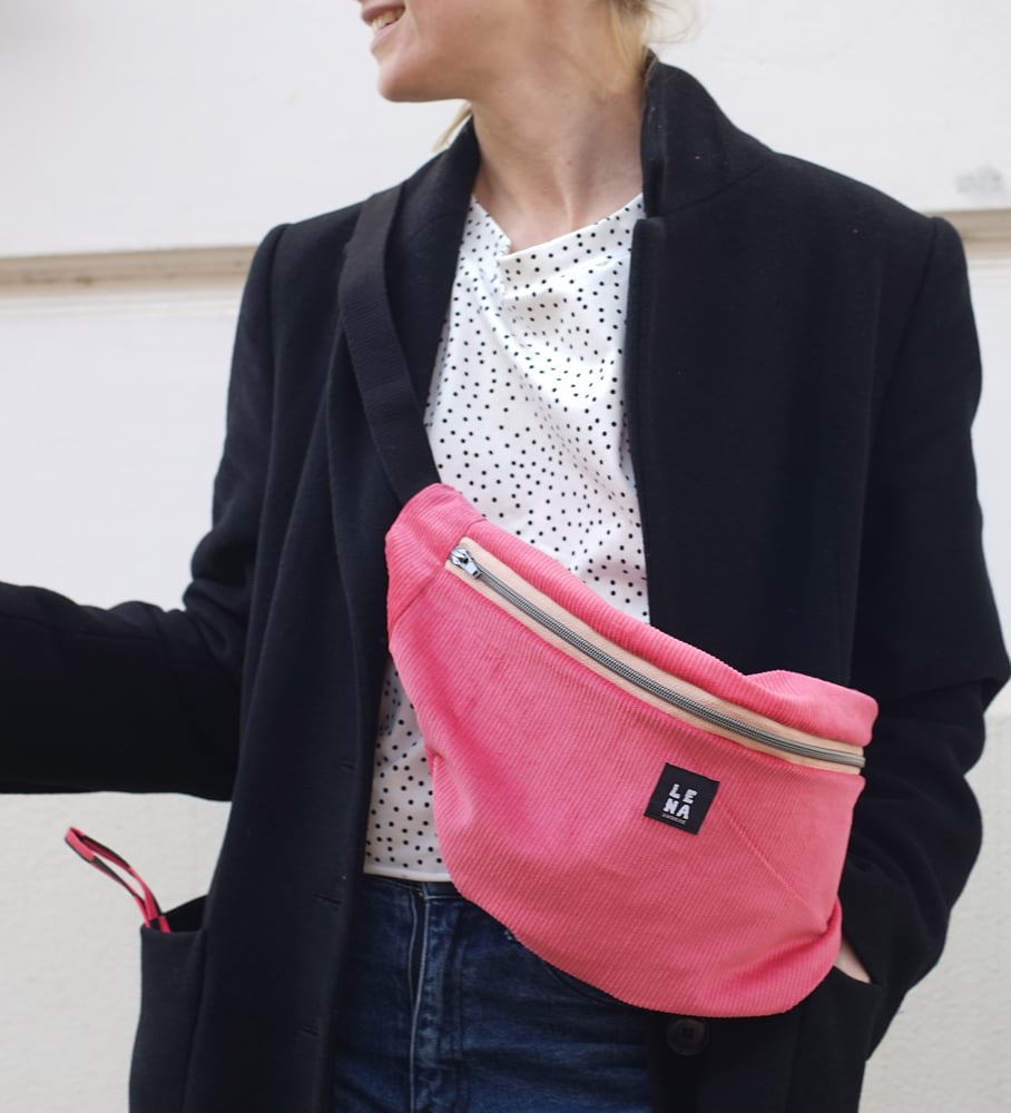 Image of HipBag Cord Rose