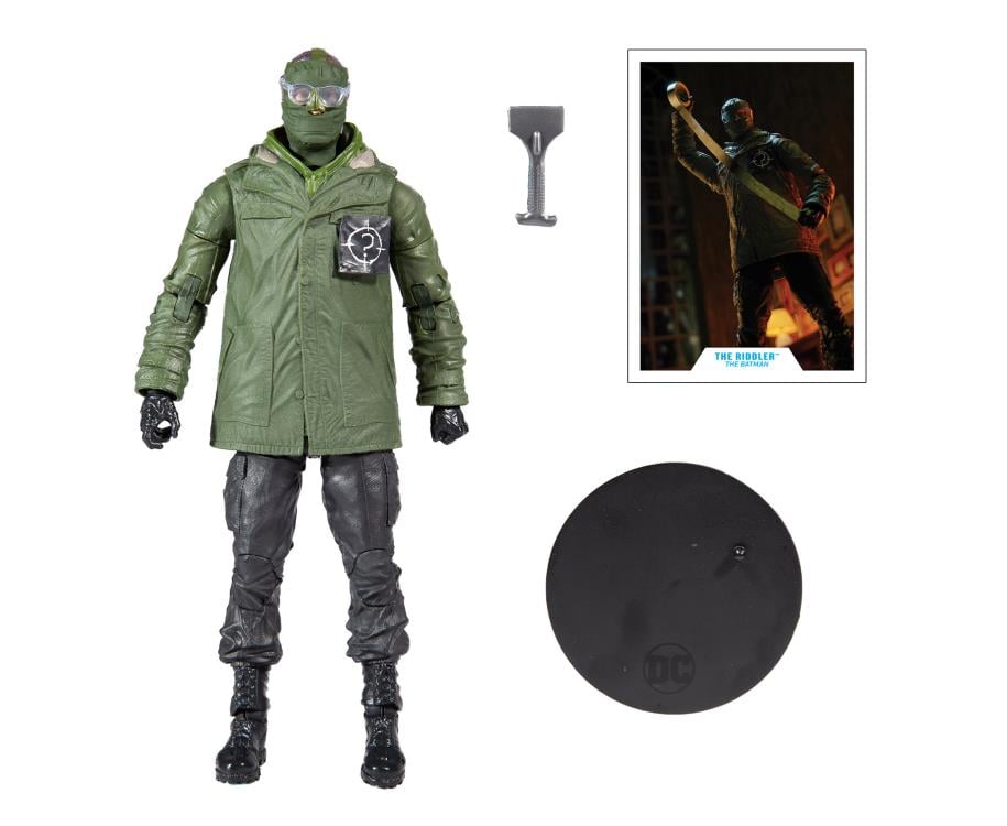 The Batman DC Multiverse The Riddler 7 Inch Action Figure McFarlane