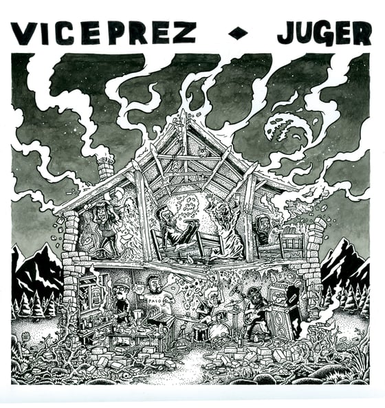Image of LADV175 - VICEPREZ "juger" LP 