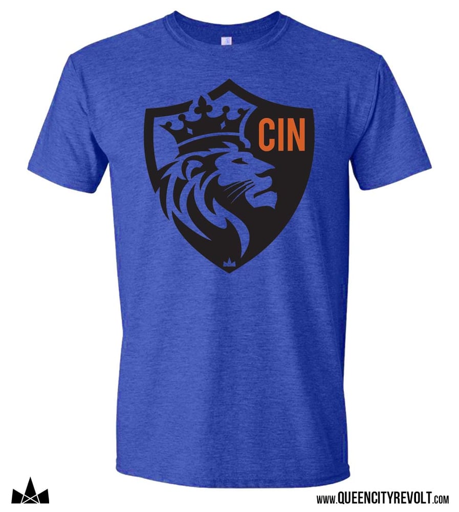 Image of CIN Soccer Tee, Royal