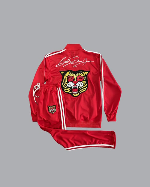 Image of The BLAK Tracksuit in Red 2022 Release