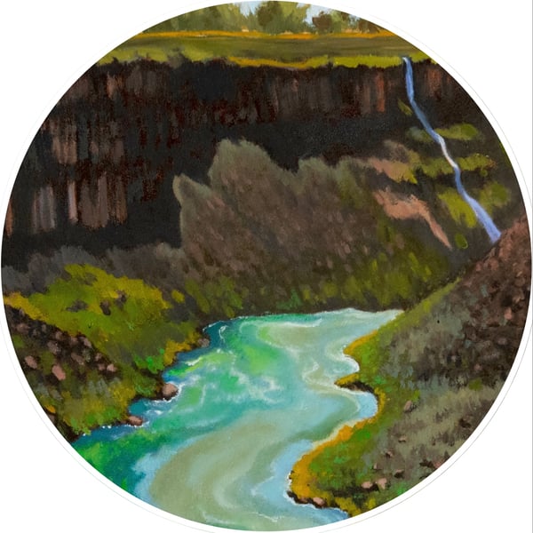Image of Snake River - From Original Oil Painting