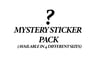 Mystery Sticker Pack