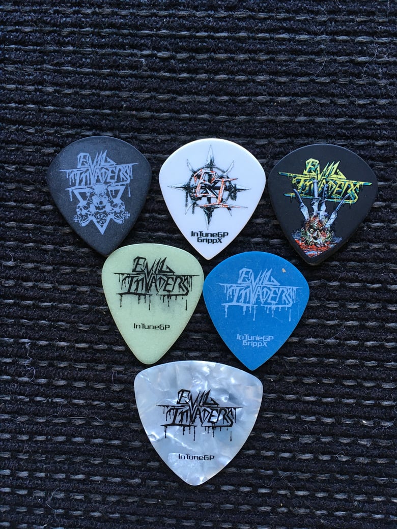 Image of Official custom made Guitar picks - Limited collection!