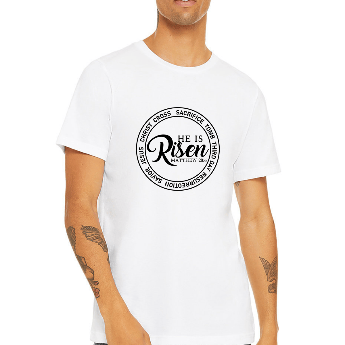 Image of He is Risen Tee