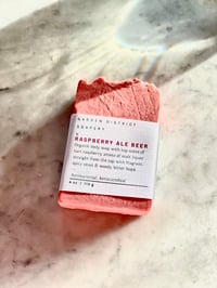 Image 1 of Raspberry Ale Artisan Beer Soap 