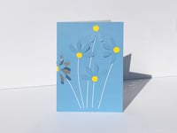 Image 2 of 2 x Fold Out Daisies Cards 