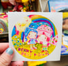 Berry Best Friends  - 3" round paper sticker